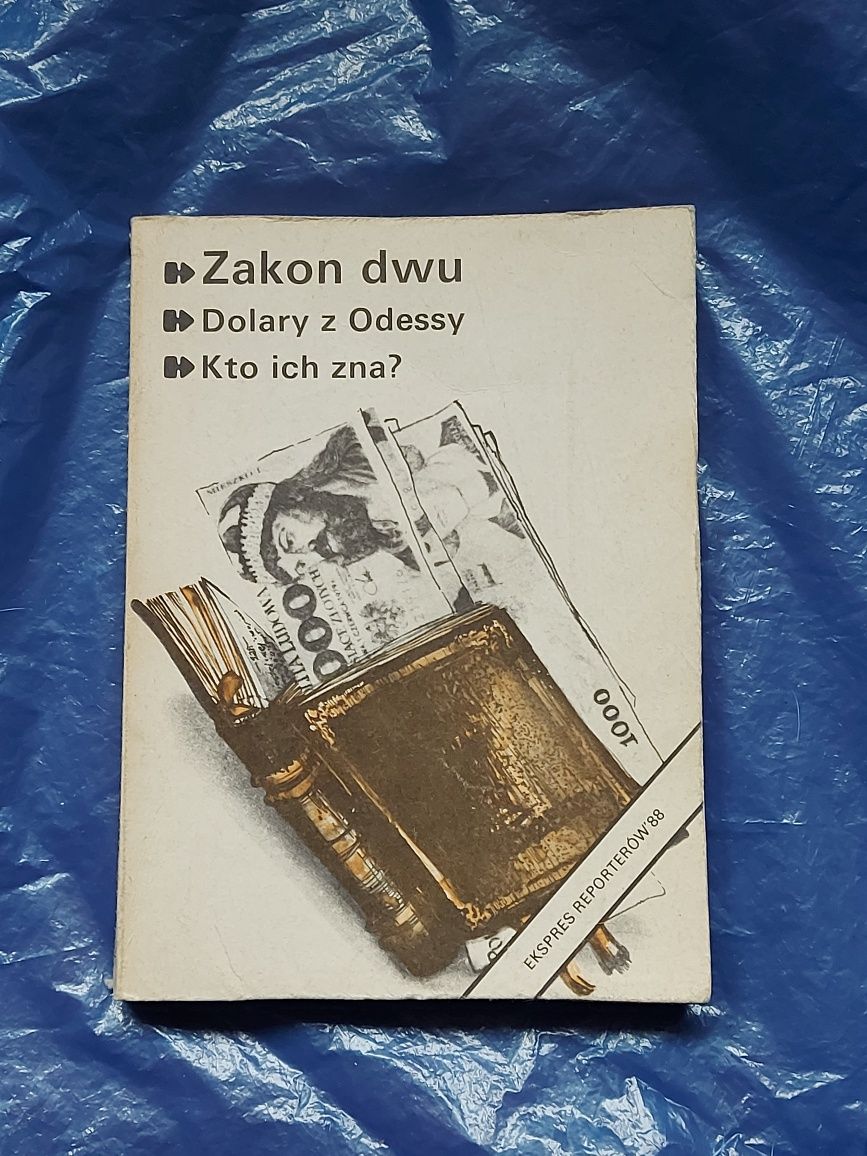 Stara książka Zakon Dwu 1988rok