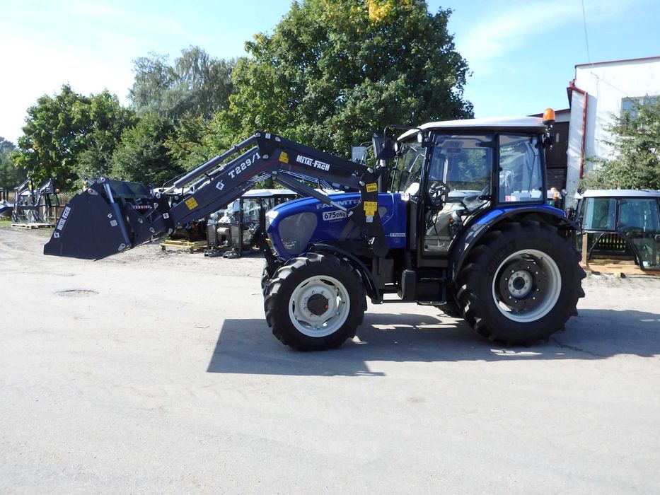 Ciągnik Farmtrac 675 DTN 75 KM Perkins - traktor rolniczy -komunalny