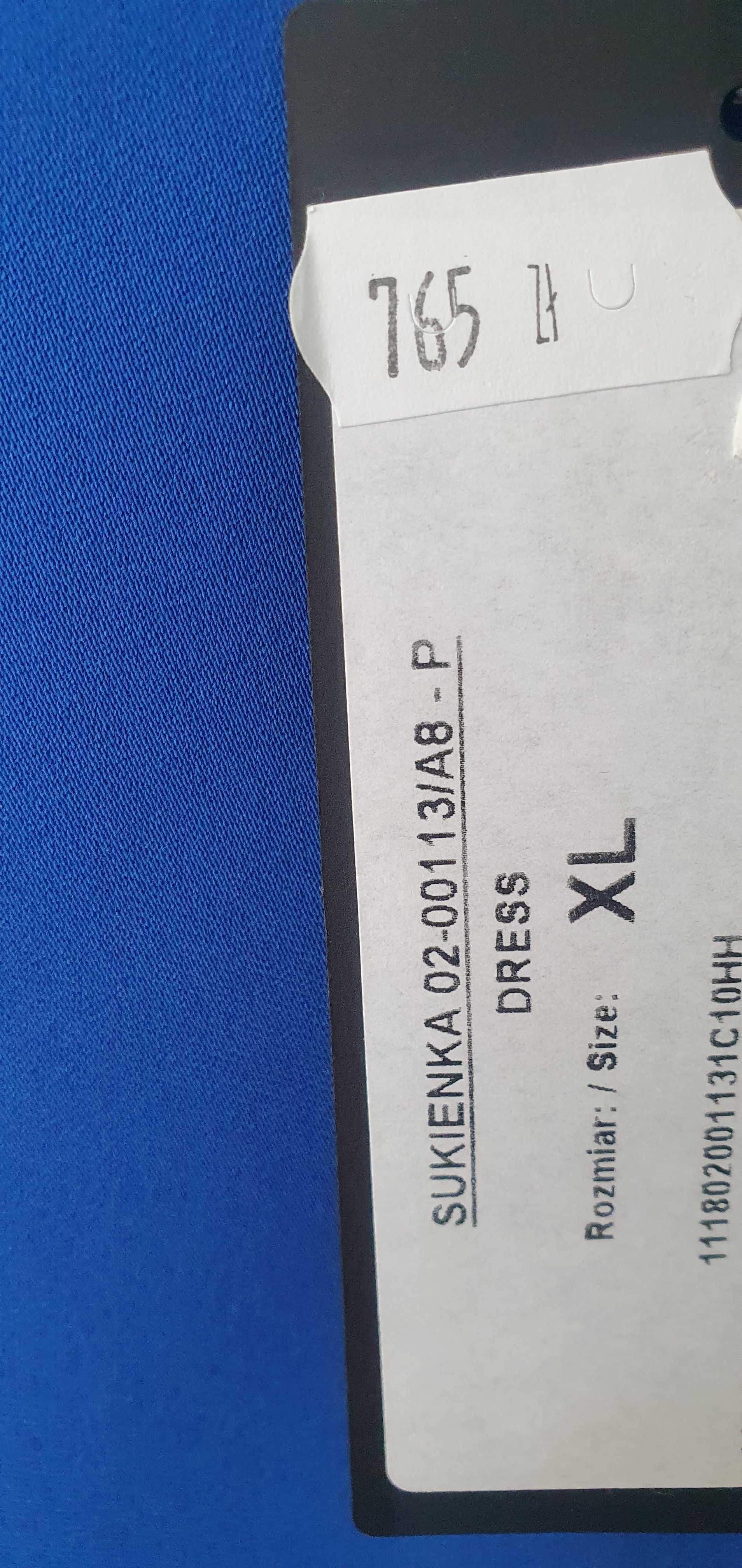 Nowa sukienka marki Hexeline rozmiar XL niebieska