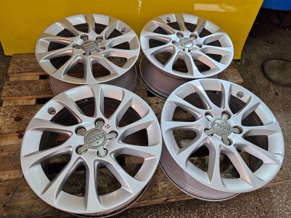 Alufelgi 5x112 16 Audi A3 Q2 A4 A6 OE 6.5" x 16" ET46 VW Seat Skoda