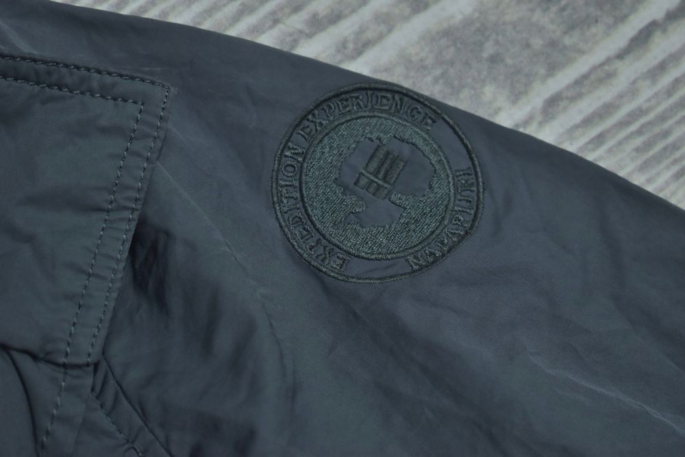 Napapijri Szara Lekka Kurtka Damska Parka S