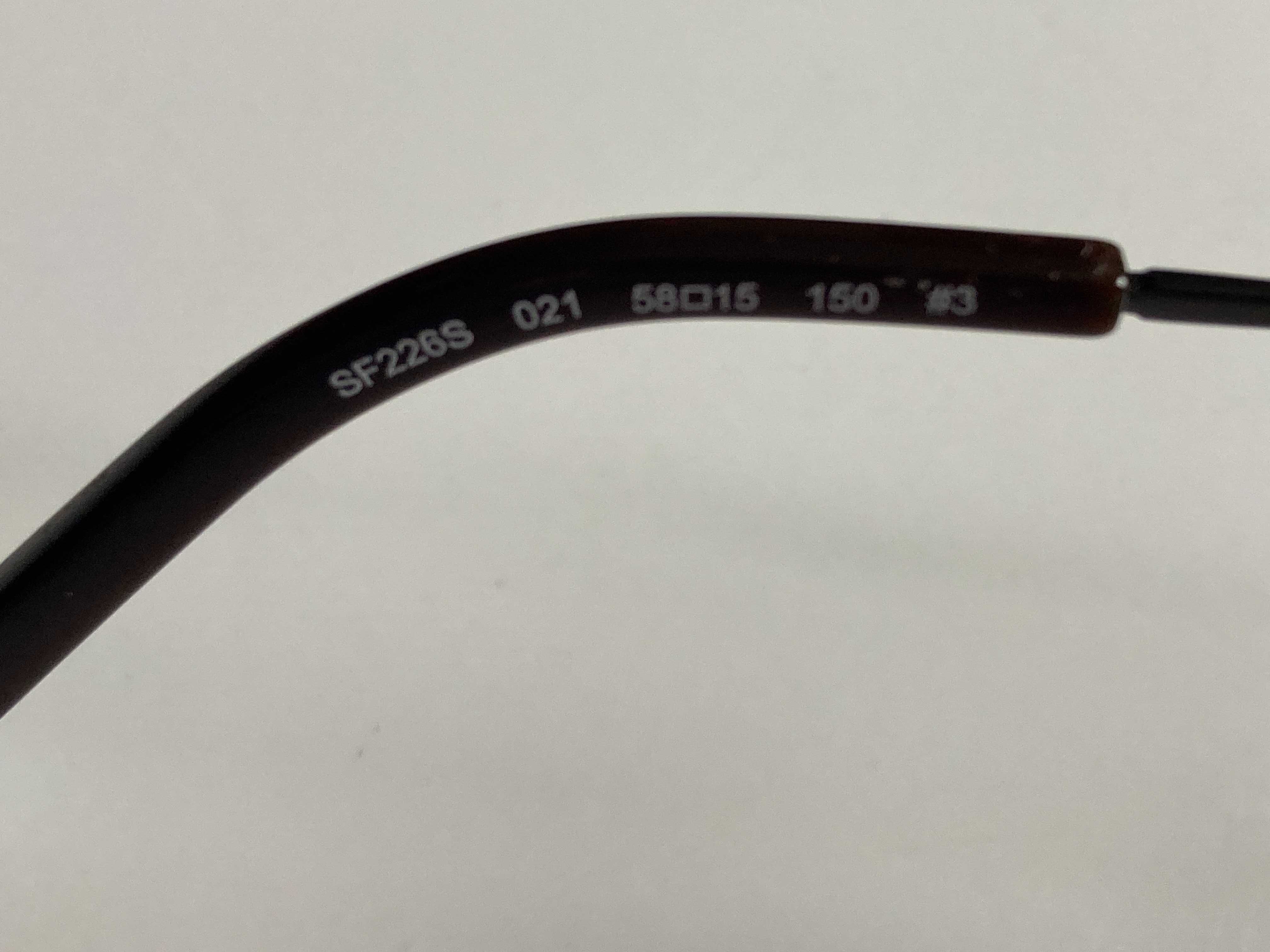 Salvatore Ferragamo SF226S  58 ekskluzywne okulary przeciwsłoneczne