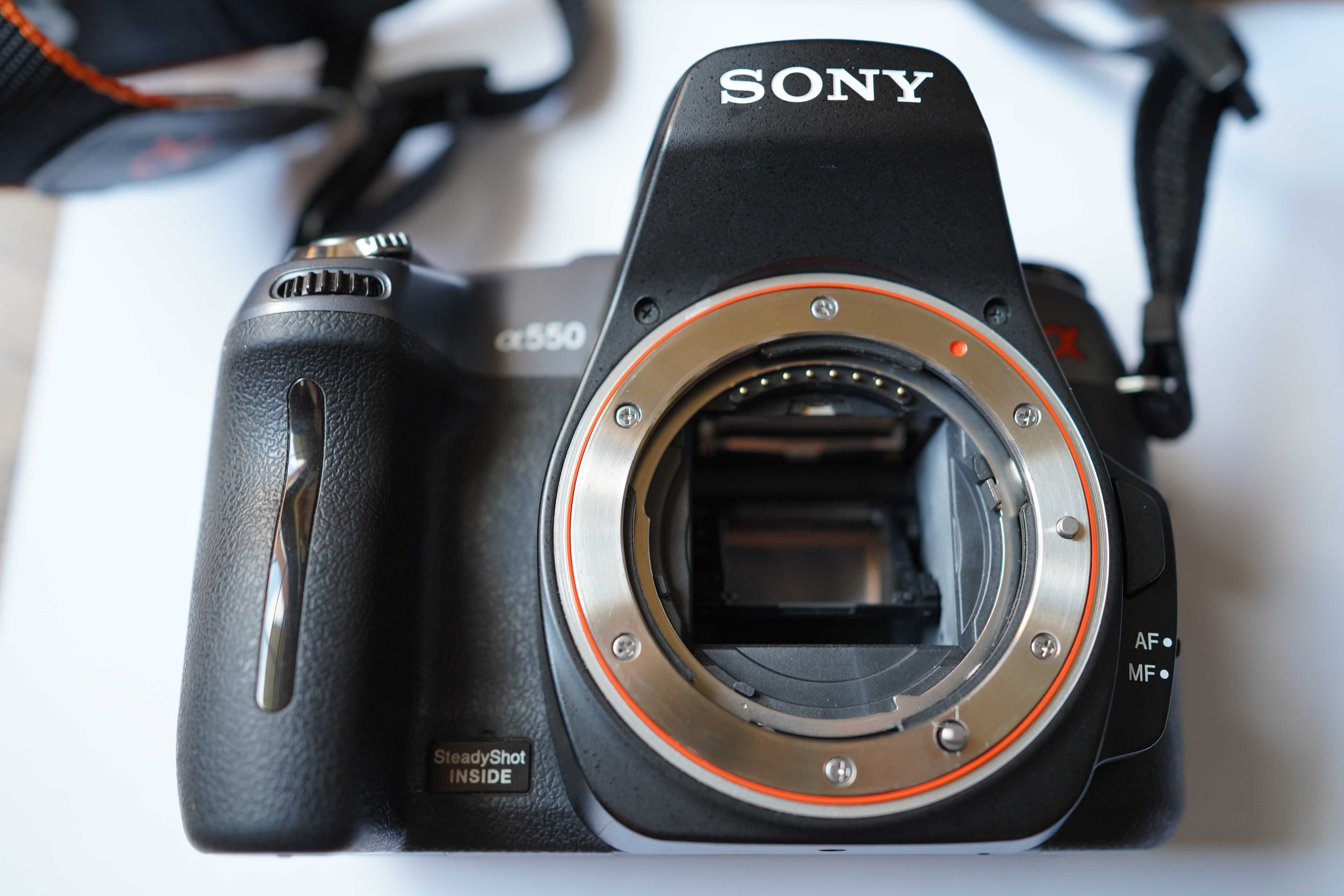 Sony a550 aparat NA PREZENT przebieg TYLKO 10K zdjęć! Sony a7 a350 a58