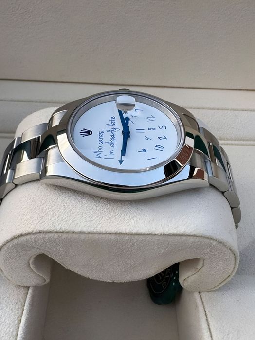 Годинник Rolex Date Just 41 / Кому какое дело, я уже опоздал