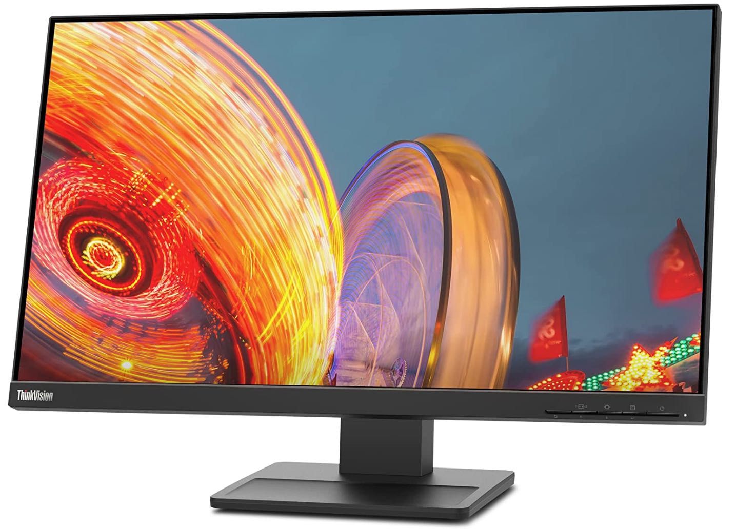 2x Monitor Lenovo E24q-20 23,8'' 2560x1440 75Hz HDMI DP czarne