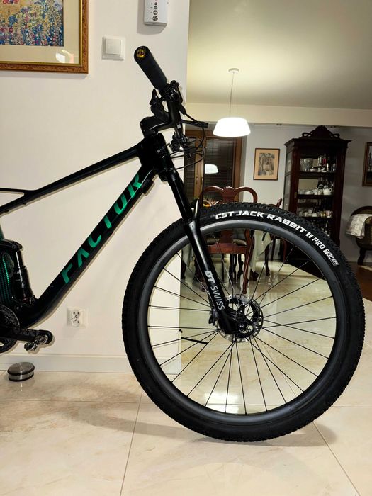 Rower MTB Factor Lando XC Crystal Green L AXS XX1 12s Quarq DT Swiss
