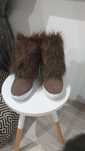 Buty Guess koturny, futerko