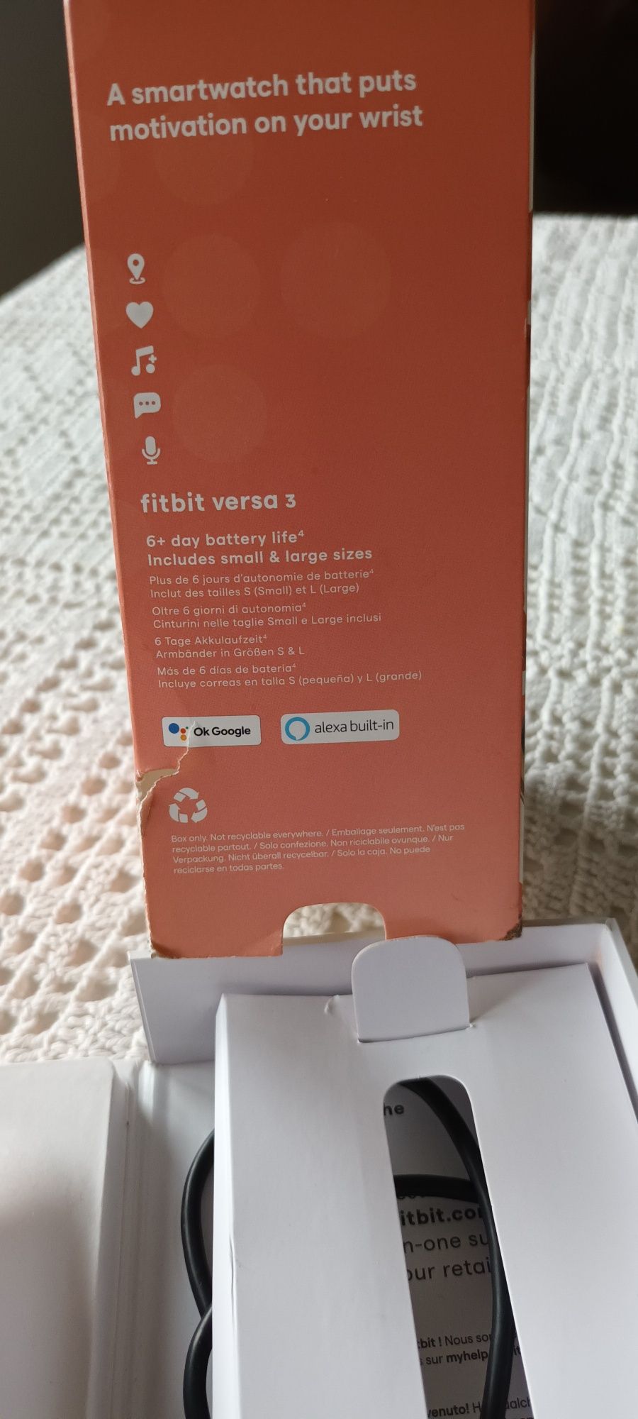Smartwatch Fitbit versa 3