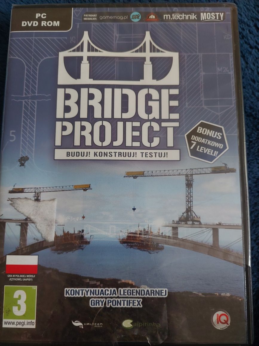 Dwie gry na PC The train Giant I Bridge project