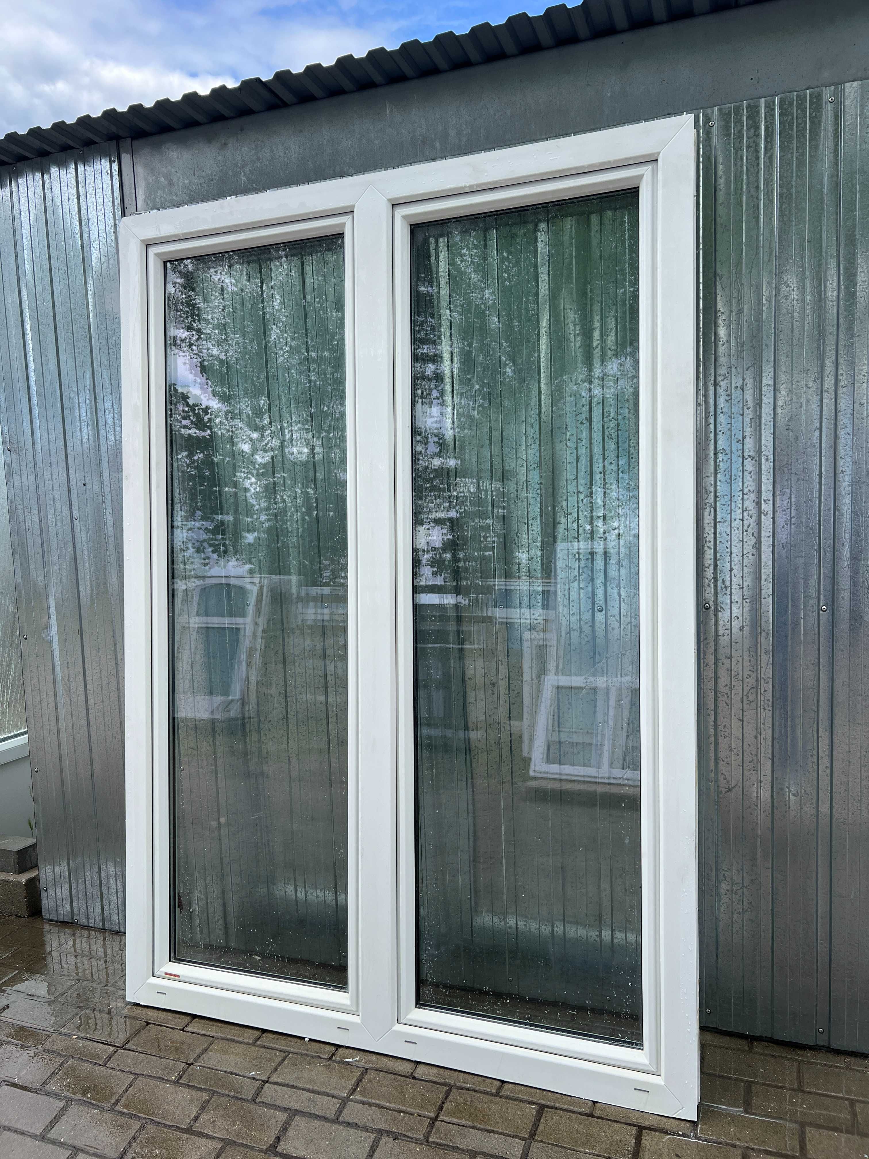 Okno tarasowe balkon taras 141 x 200 Okno Kamienica