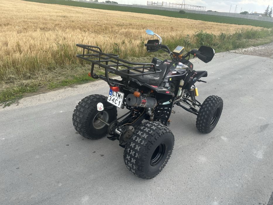 Quad ATV Bashan 200 Zarejestrowany Duża Rama Sprawny