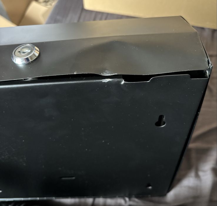 Pojemnik na recznik papierowy, czarny