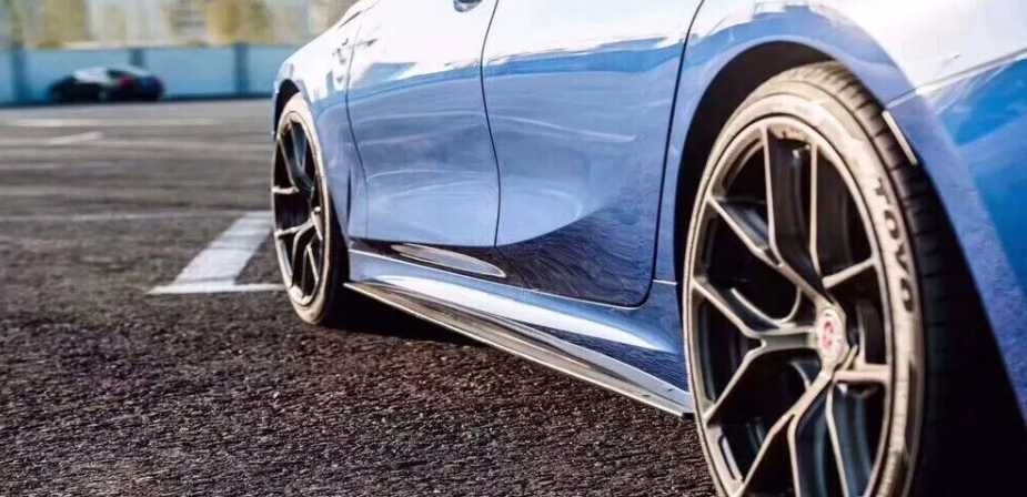 DOKŁADKI LISTWY Progów AC Style BMW G20 G21 M Pakiet M SPORT czarne