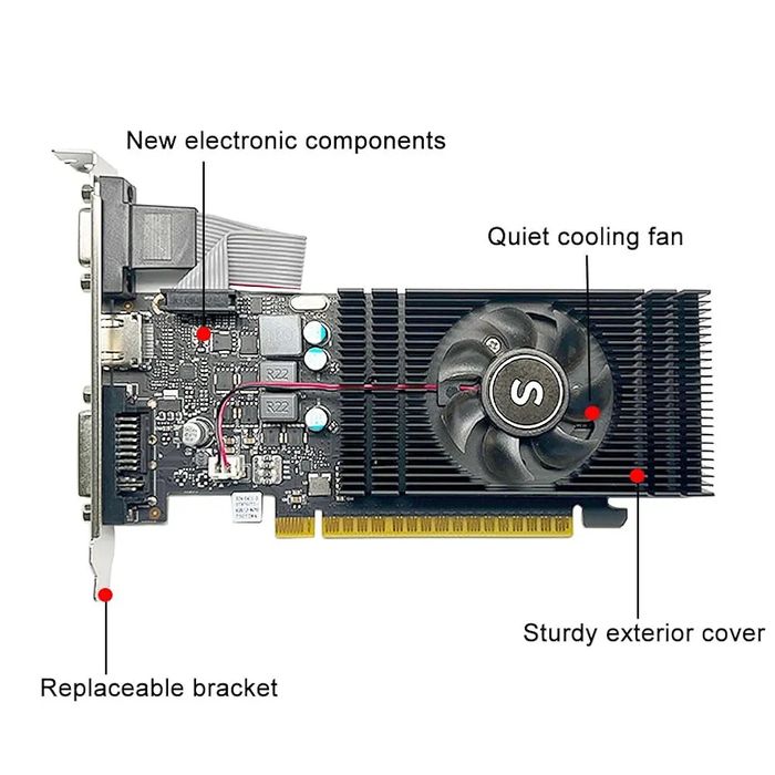 Karta graficzna SAPLOS GTX 750 Ti 4 GB 128-bit