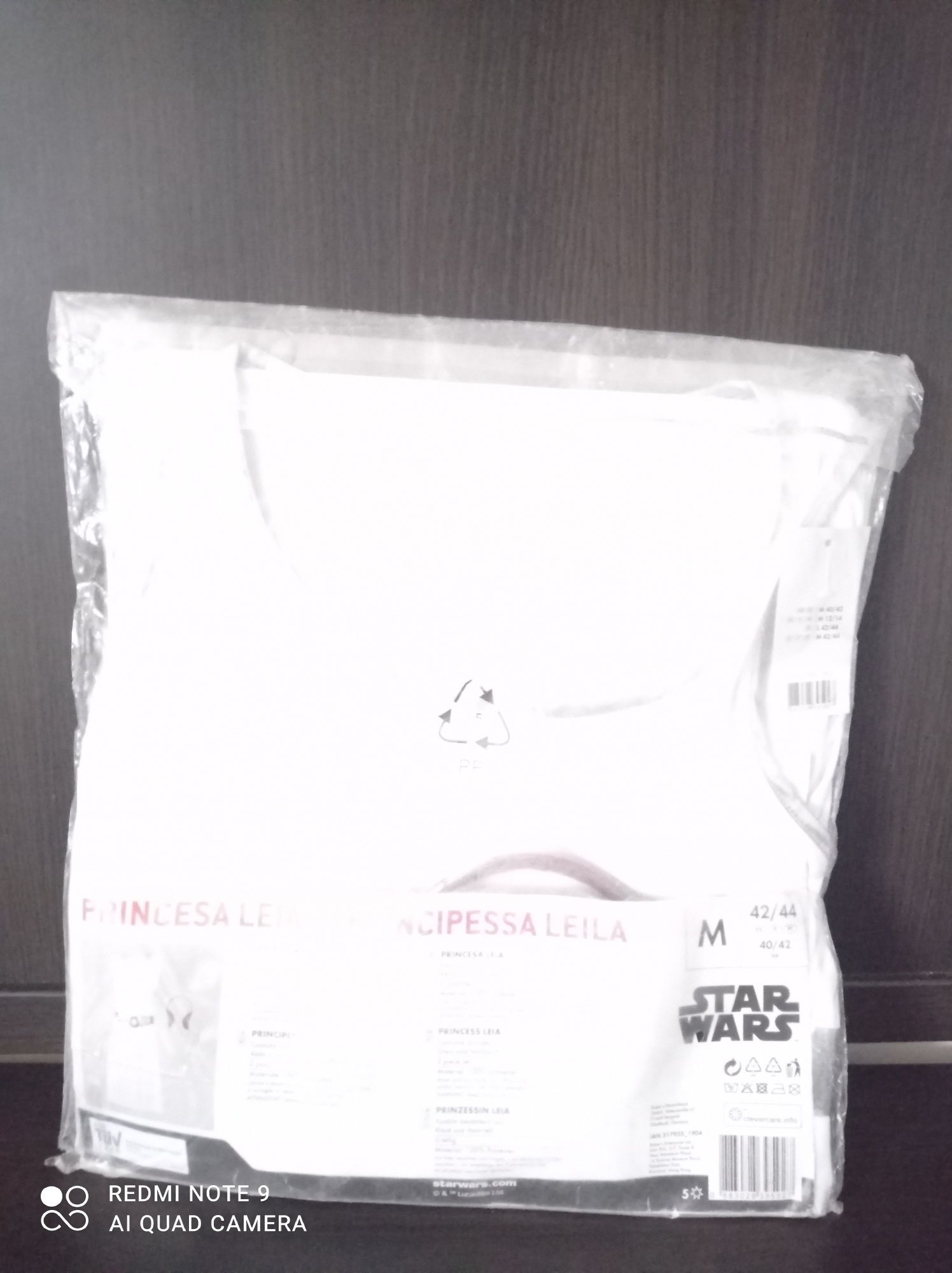 Star Wars księżniczka LeiLa strój karnawał przebranie rozm. M NOWE
