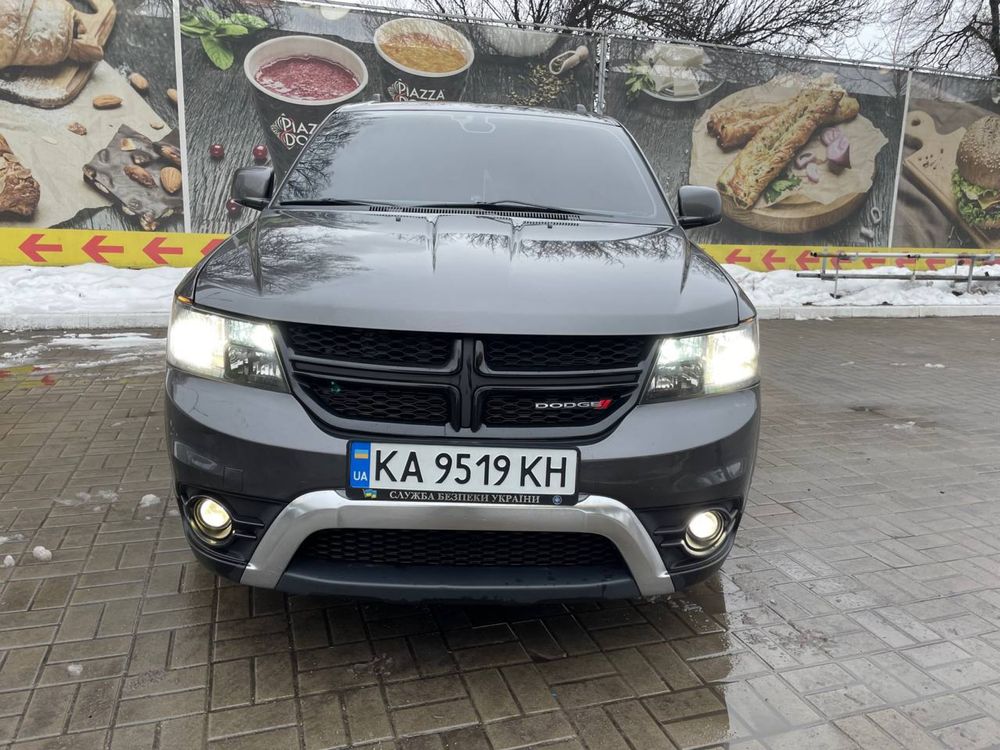 Dodge Journey Crossroad 2018 Gray 3.6L vin: 3C4PDDGG5JT522981