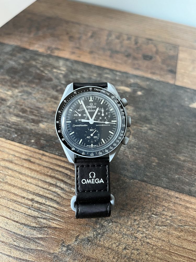 Zegarek Omega x Swatch Mission to the Moon NOWY