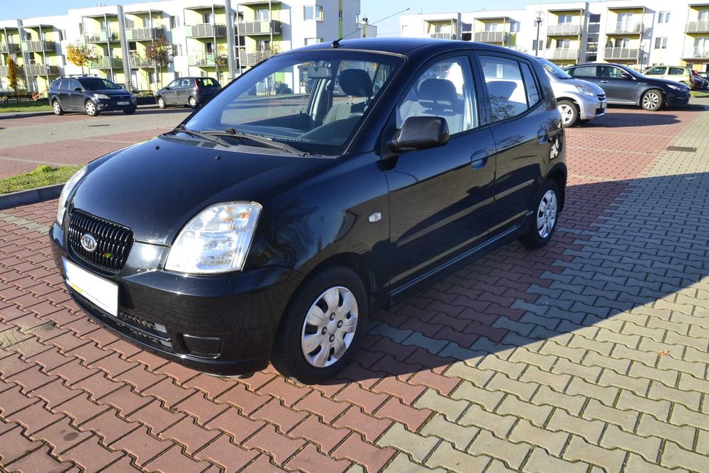Kia Picanto 1,1 MPI 2007r Klimatyzacja Spraw przeb 134 tys km