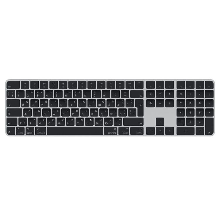 Клавіатура Apple Magic Keyboard Touch ID Numeric Keypad USB-C UA Black