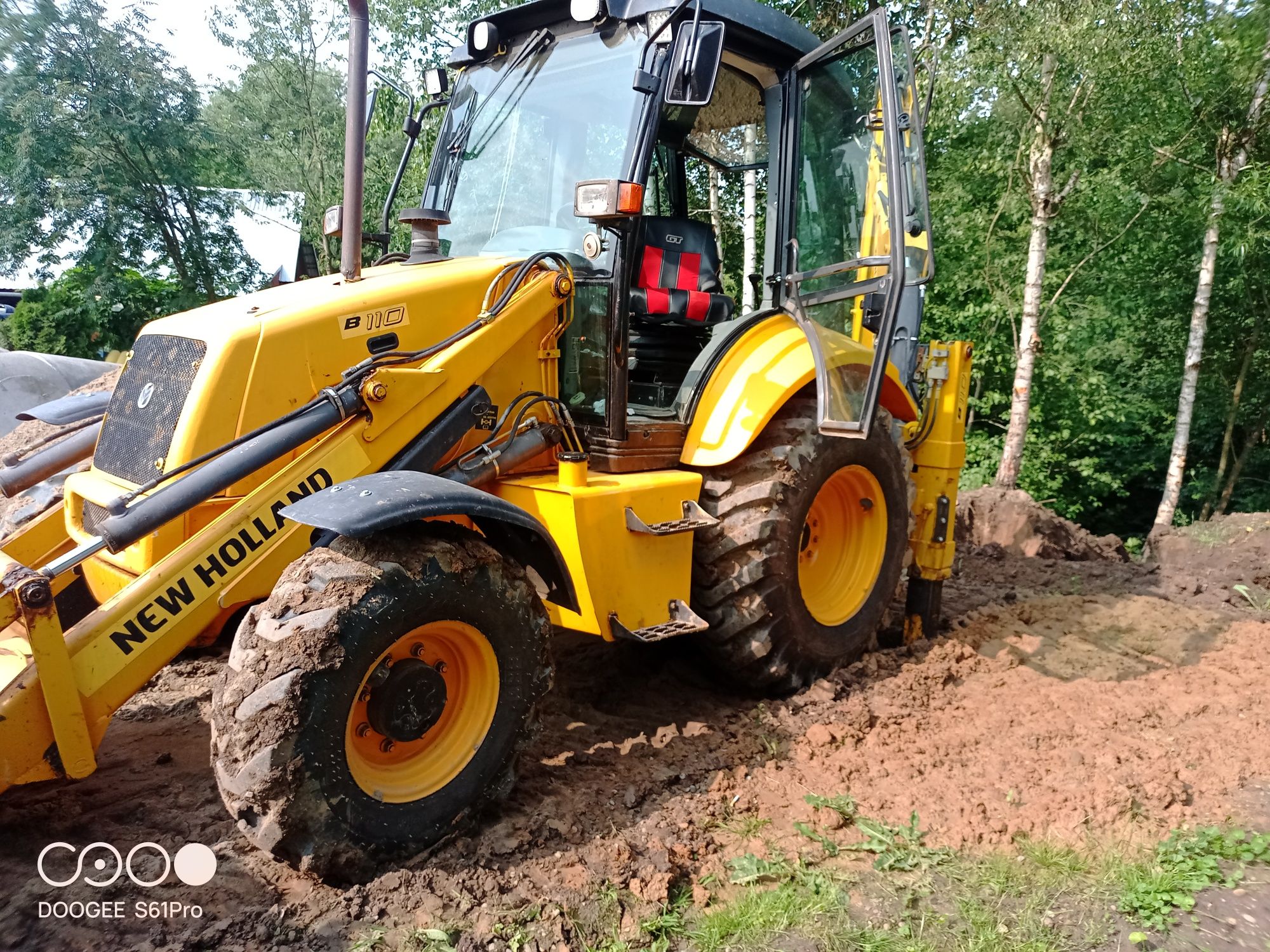 Koparko ładowarka New holland LB 110 ,