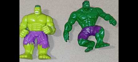 Dwie stare figurki vintage Hulk