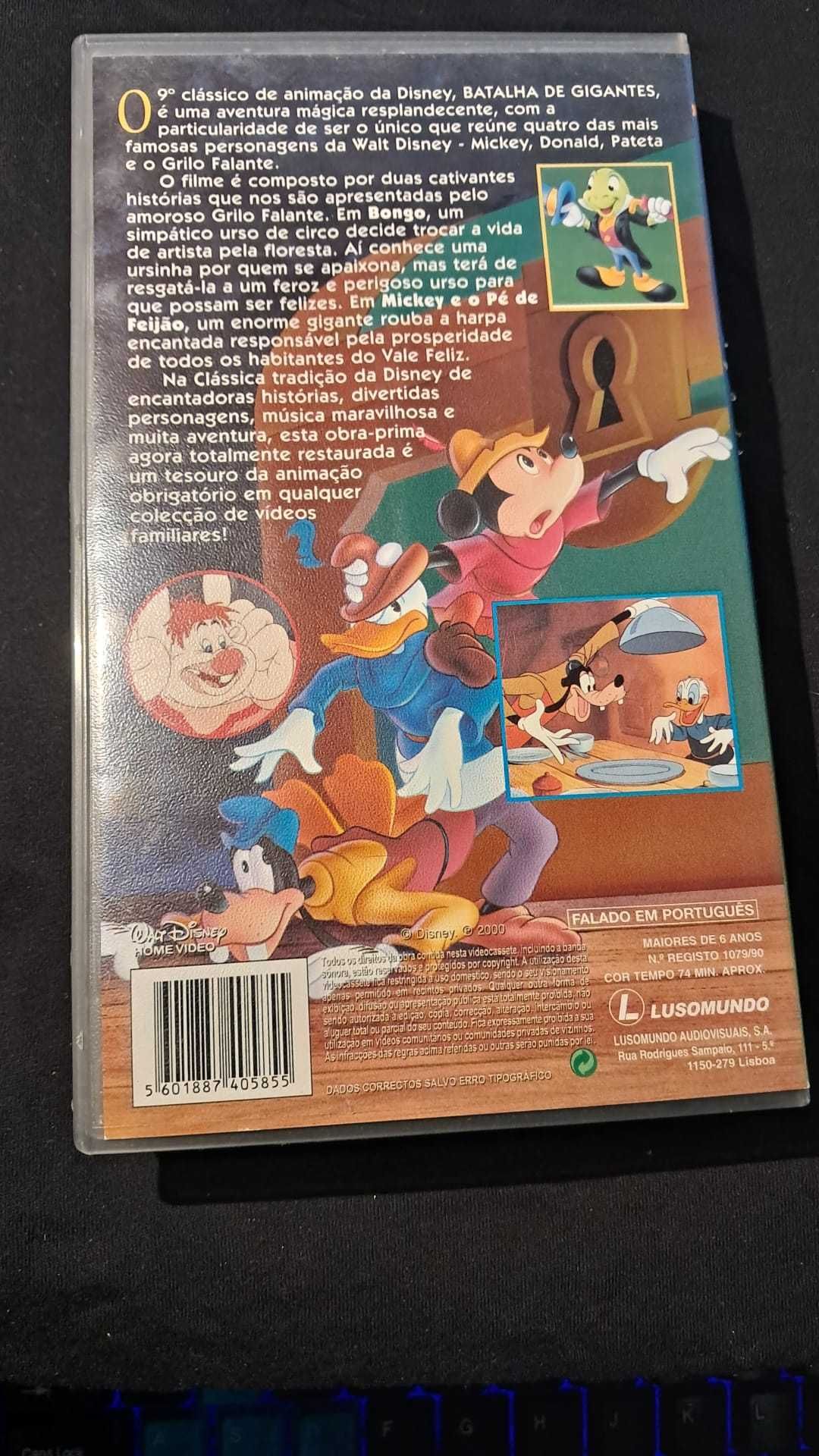 VHS Disney - Batalha de Gigantes  (2000)