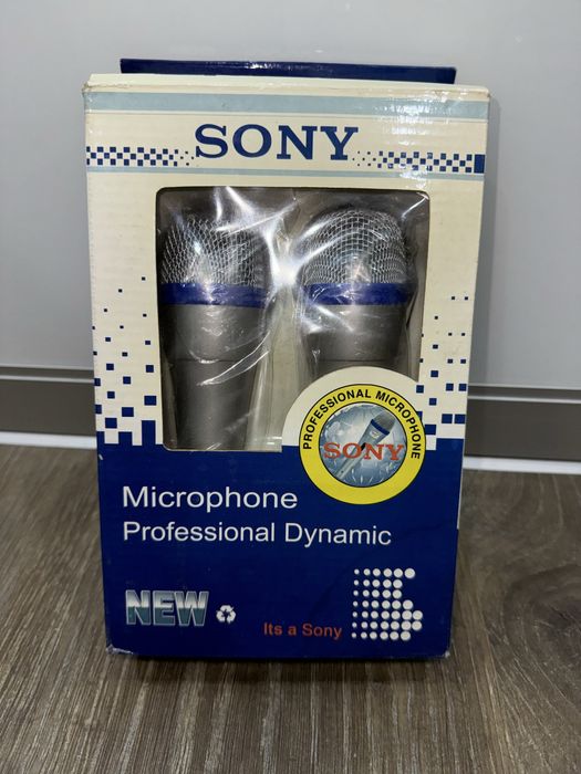 Микрофоны 2 шт для караоке Sony