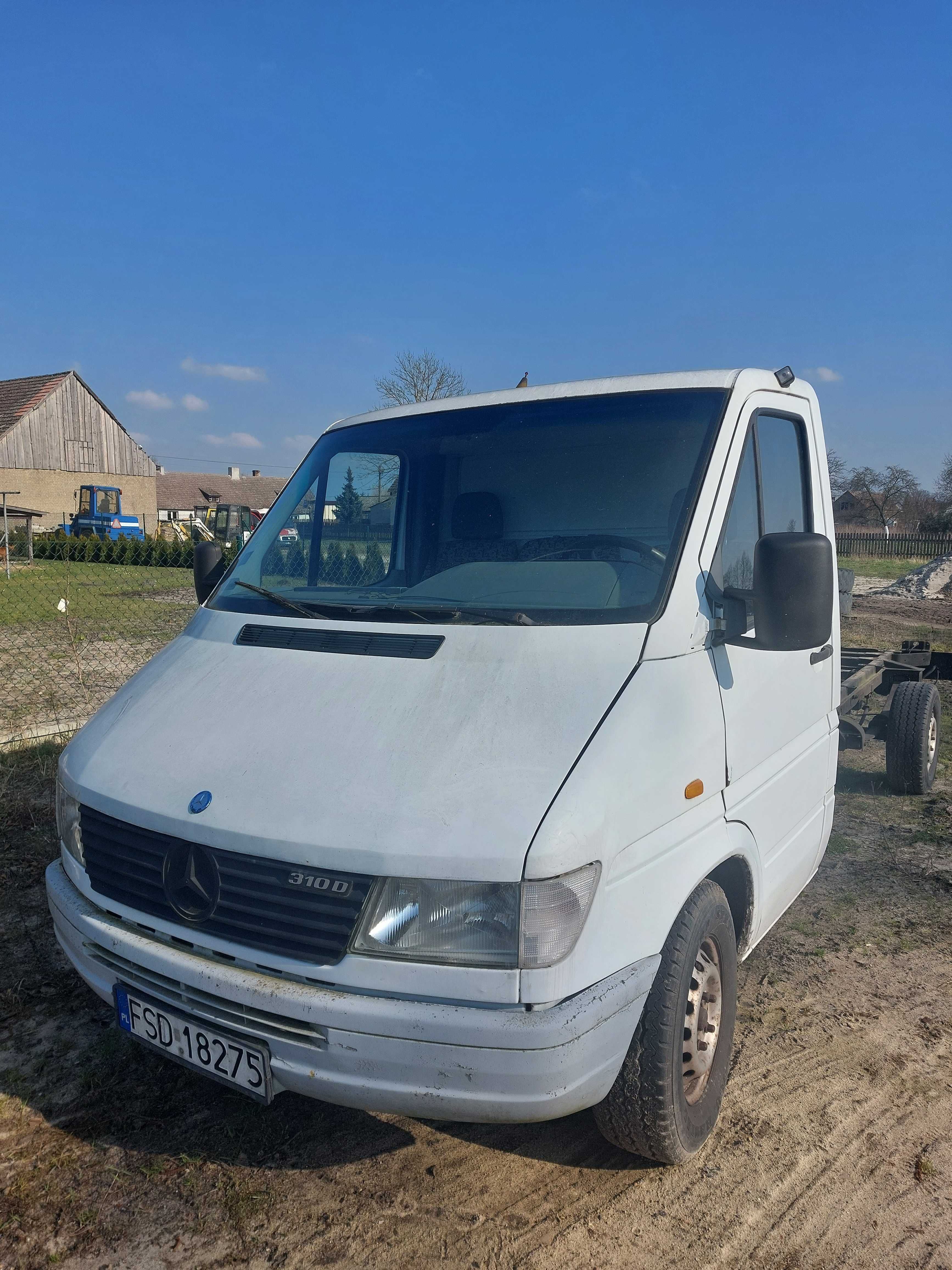 Mercedes Sprinter 310D zamiana przyczepa