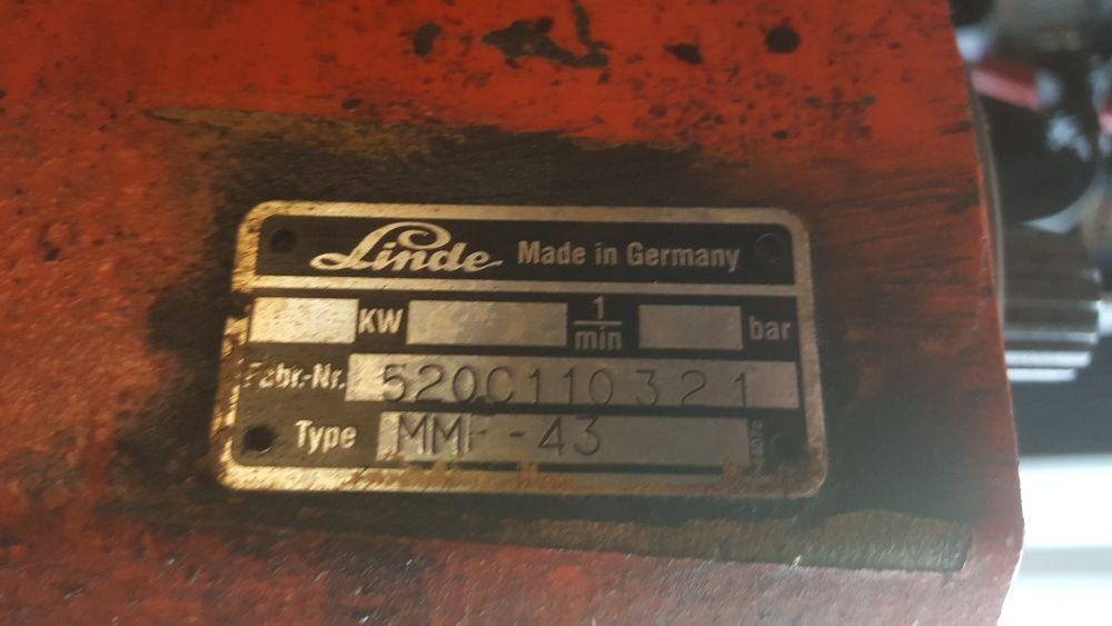 hydromotor linde MMF-43 mmf 43 silnik reduktora obrotu atlas 1403