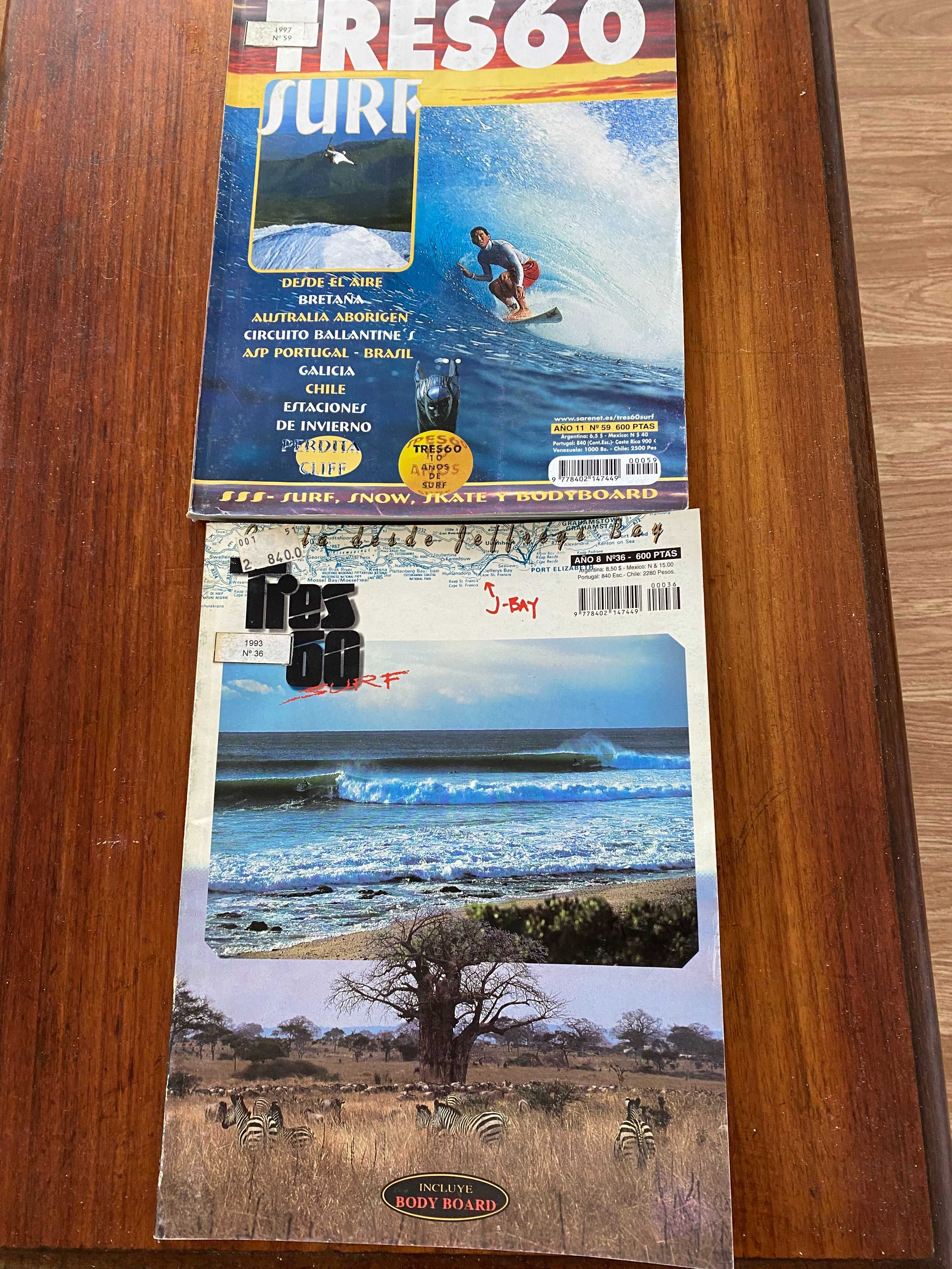 Coleção Revistas Surf