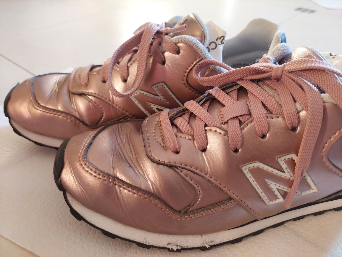 Buty New Balance rosegold