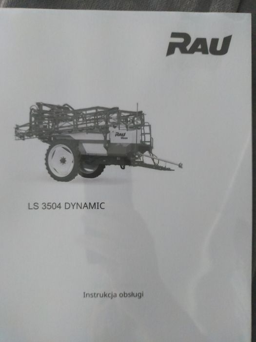 Instrukcja obsługi opryskiwacza LS 3504 Dynamic LS 2504 Vicon Rau Kver