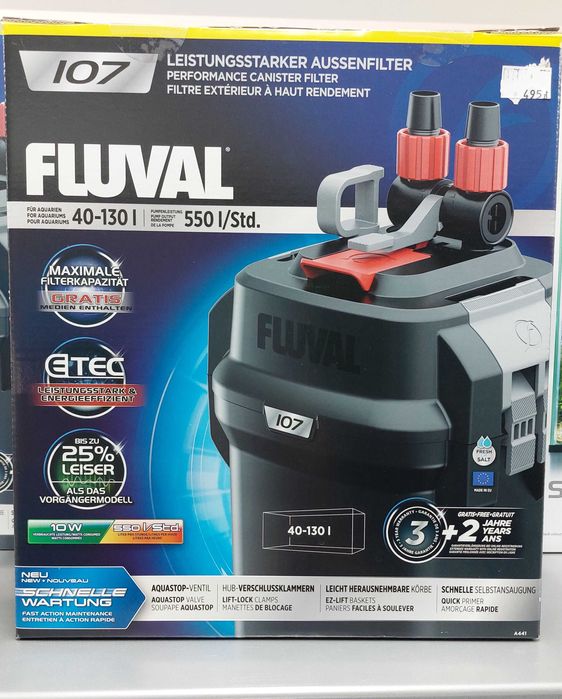 Filtr zewnętrzny FLUVAL 107