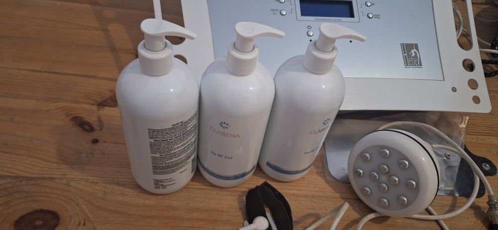 Fale Rf + gratis duża głowica do ciała +3 żele chłodzące do rf