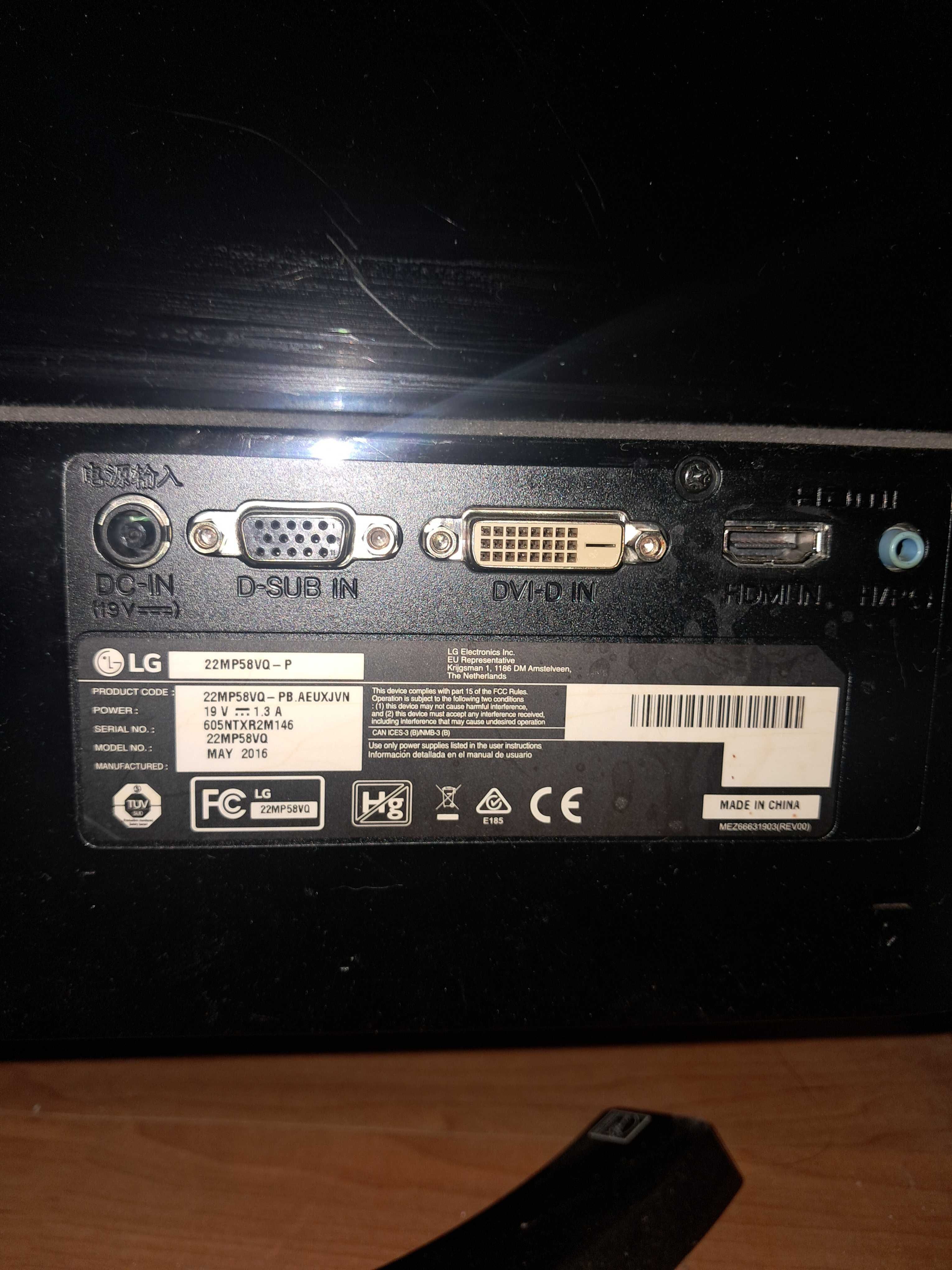 Monitor LG 21" em muito bom estado