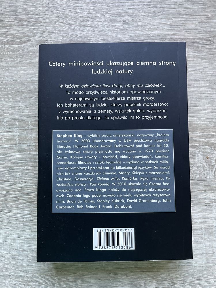 Stephen King - Czarna bezgwiezdna noc