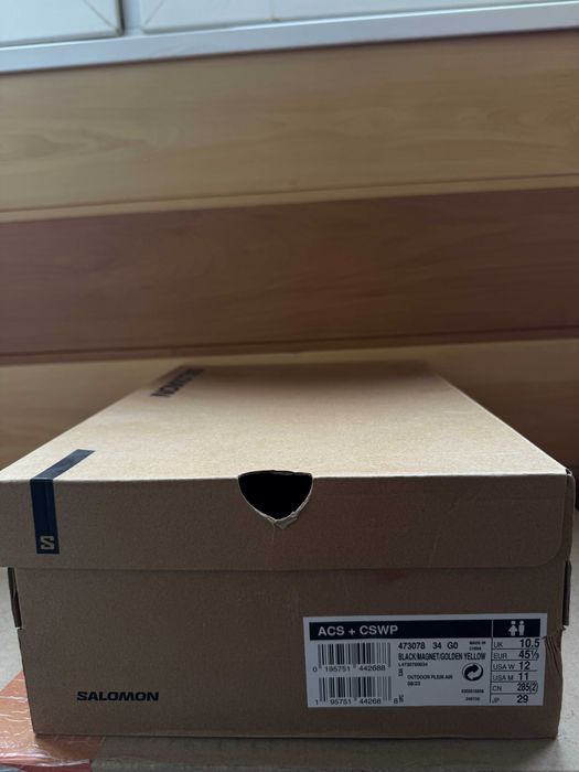 Кросовки Salomon ACS+ CSWP 'Black' L47307800