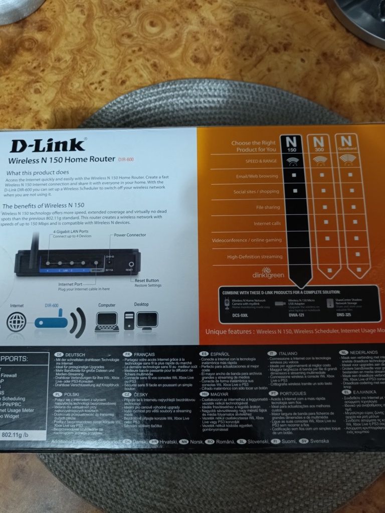 Wi-fi роутер D-Link dir-600