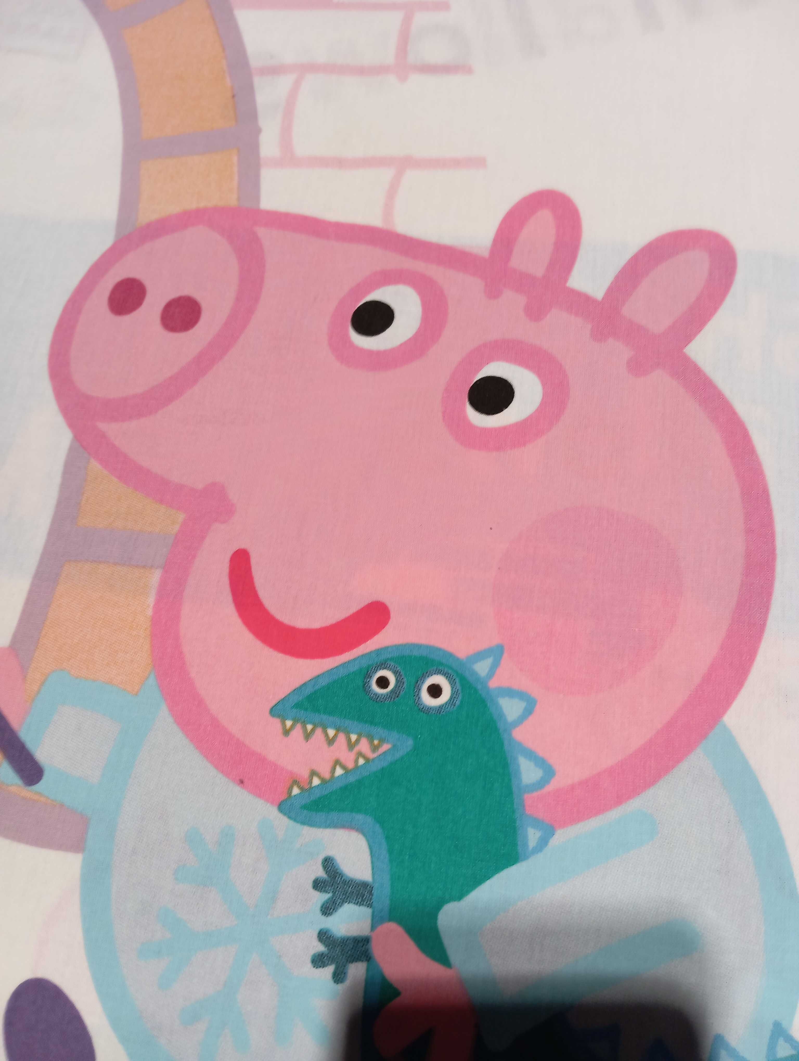 Pościel Peppa 130x92 stan idealny plus dodatek