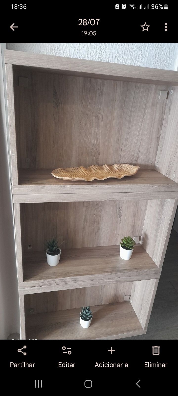 3 módulos IKEA, modelo Eket