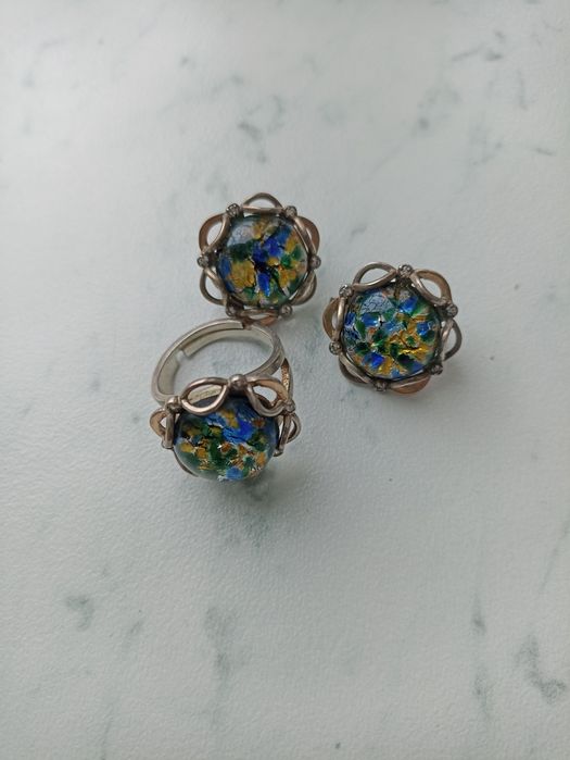 Серебряный набор.