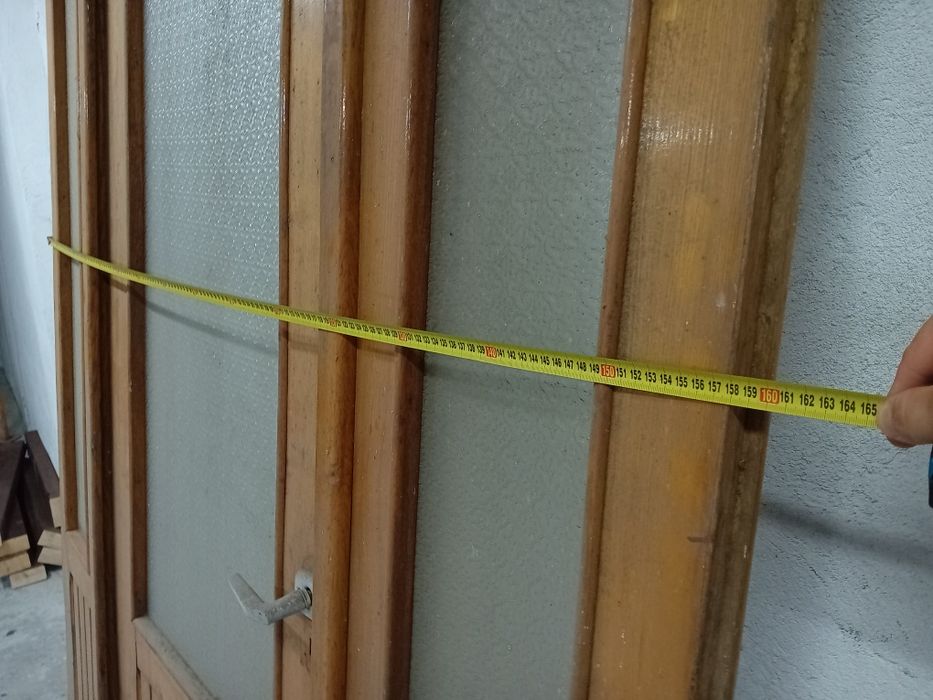 Drzwi dębowe, potrójne do renowacji