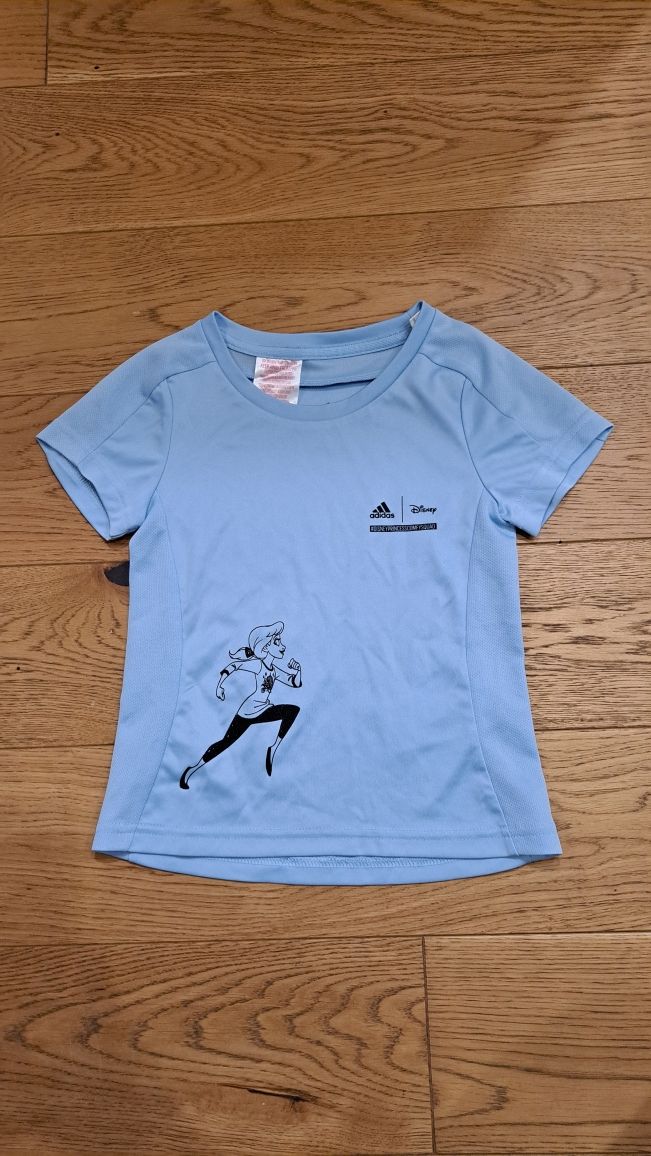 Adidas t-shirt sportowy bluzka koszulka na trening 110cm