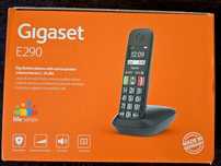 .Telefon GIGASET E290 dla starszych osób, stacjonarny, bezprzewodowy.