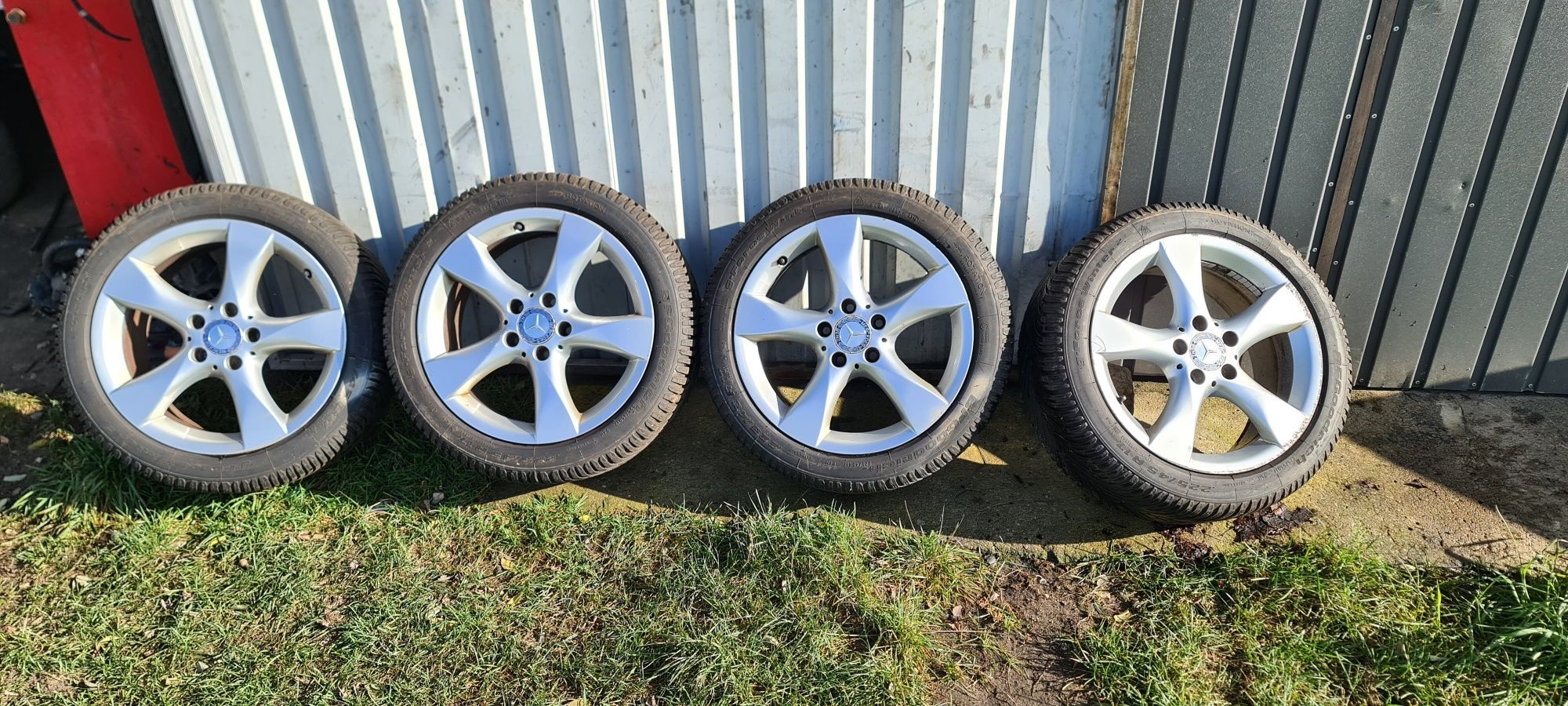 Koła Felgi Aluminiowe Alufelgi Mercedes W246 Zimowe 17" W176 W117