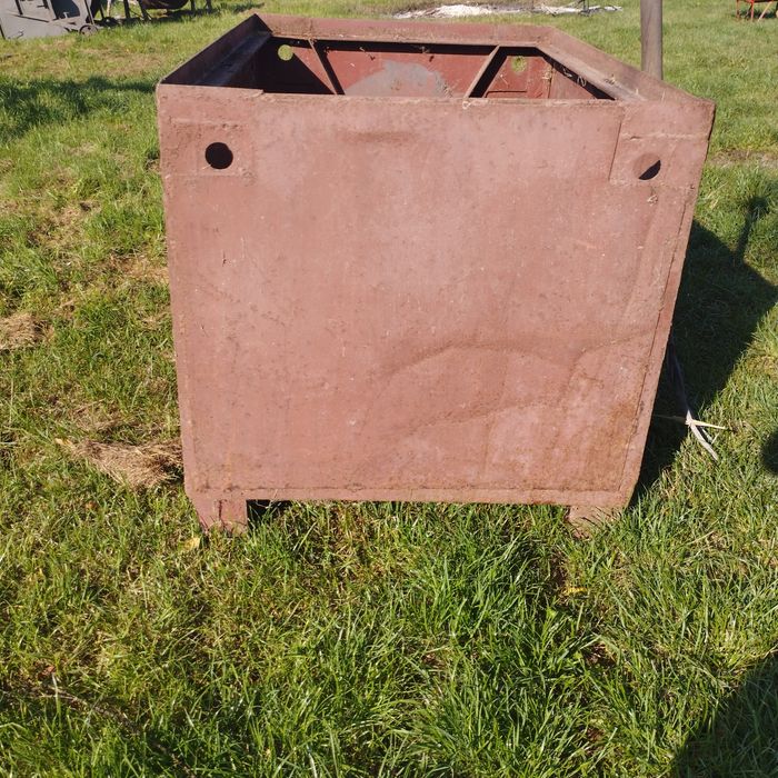 Skrzynia transportowa paleta do traktora mocna ciężka