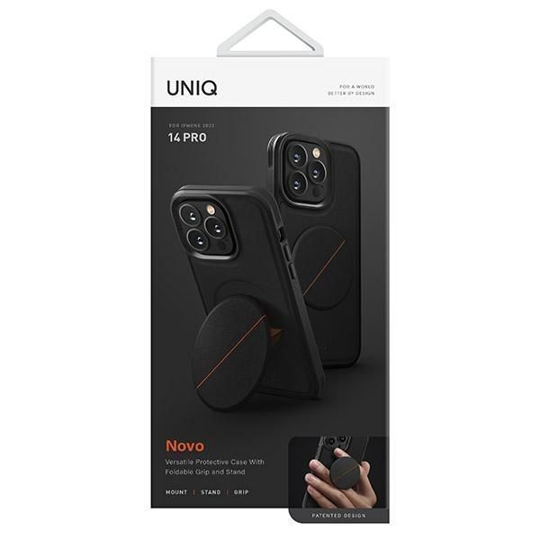 Uniq Etui Novo Iphone 14 Pro 6,1" Czarny/Midnight Black