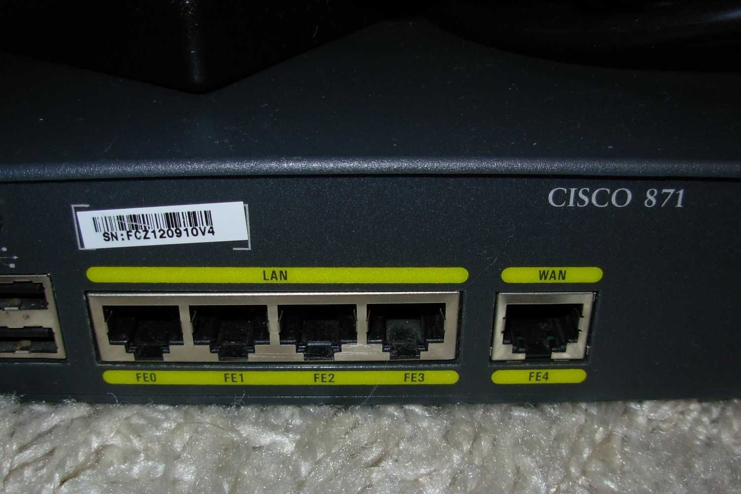 Маршрутизатор Cisco 871-K9