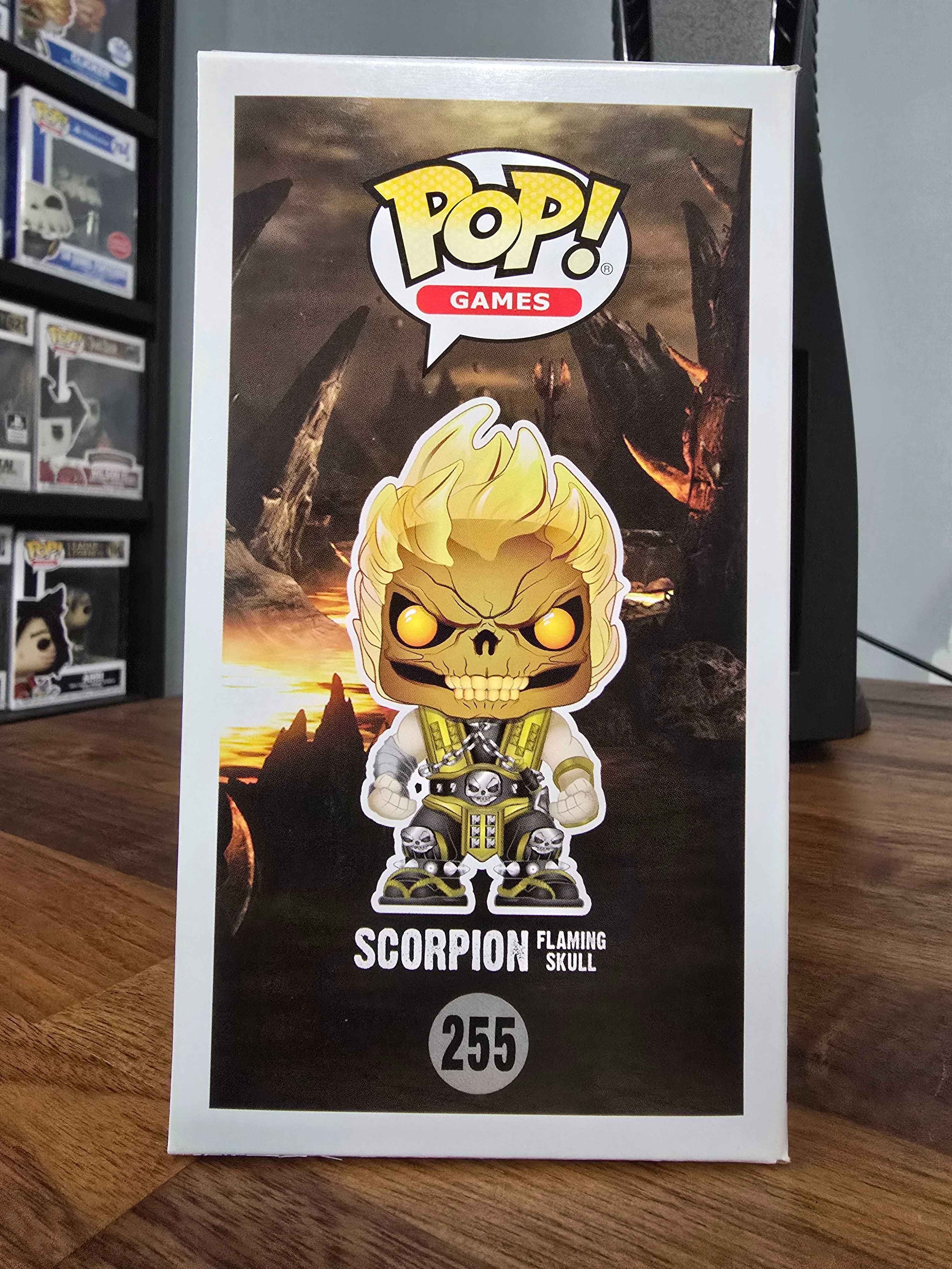 Funko Pop! Scorpion Flaming Skull #255