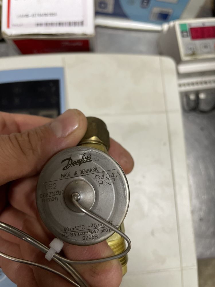 Termostatyczny zawór rozprężny Danfoss ts2 r404a